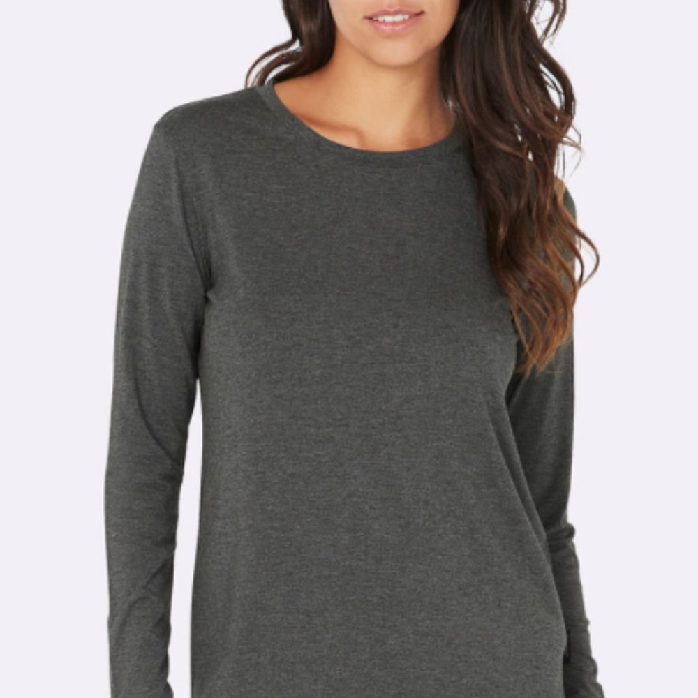 RACHEL ZOE Gray Long Sleeve Tee